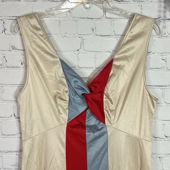 VTG mod contrasting stripe gown - Picture 3 of 11
